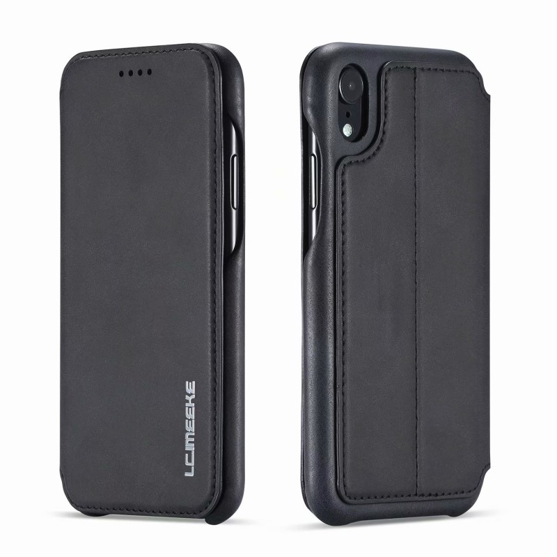 Business Flip Cover Phone Case with Solid Color Design